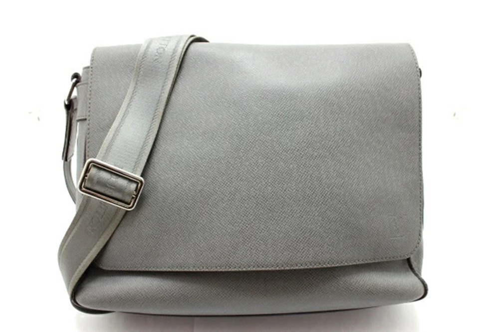 LOUIS VUITTON Roman Shoulder Bag Taiga Glacier